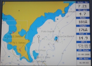 El Gps permite programar alarmas de garreo